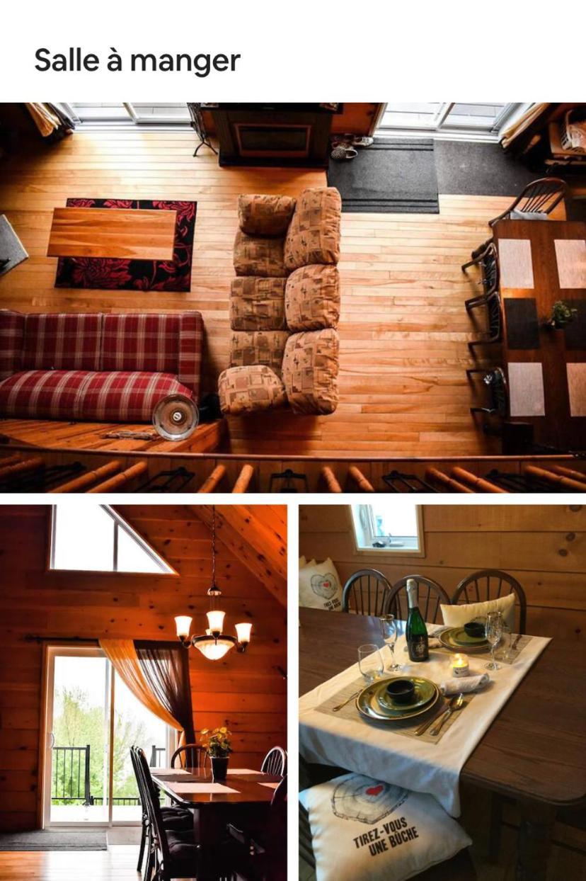 Chalets Garou Saint-Ferdinand Bagian luar foto