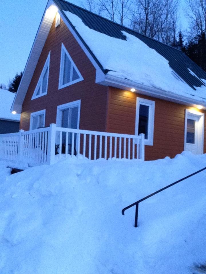Chalets Garou Saint-Ferdinand Bagian luar foto